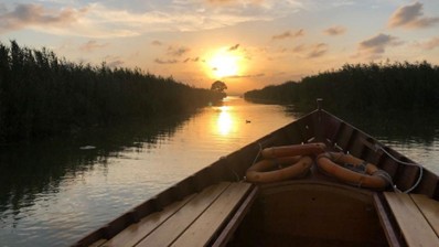 Gola del Puchol y paseo en barca tradicional
